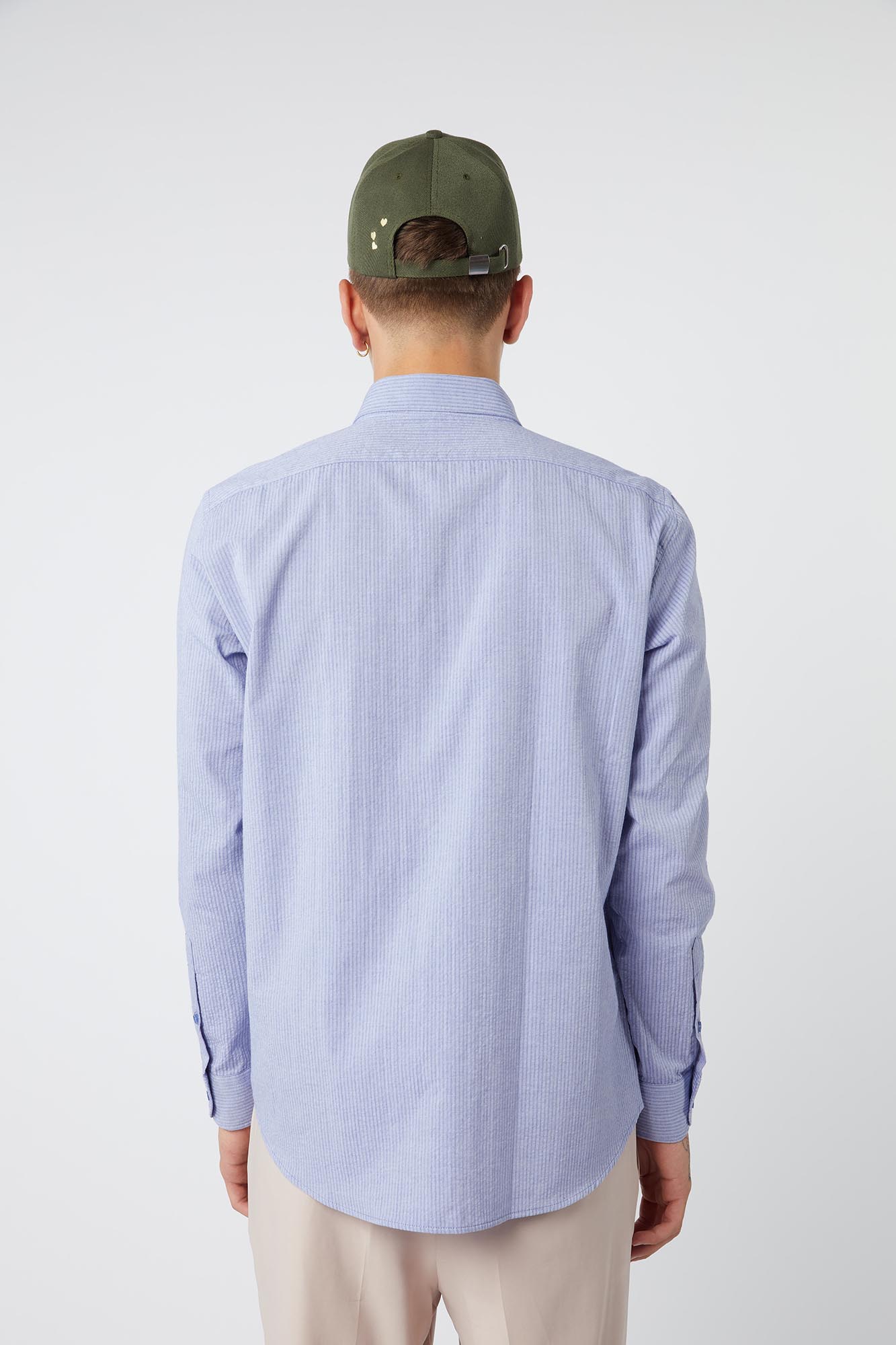 0075~no hem LEADER trousers