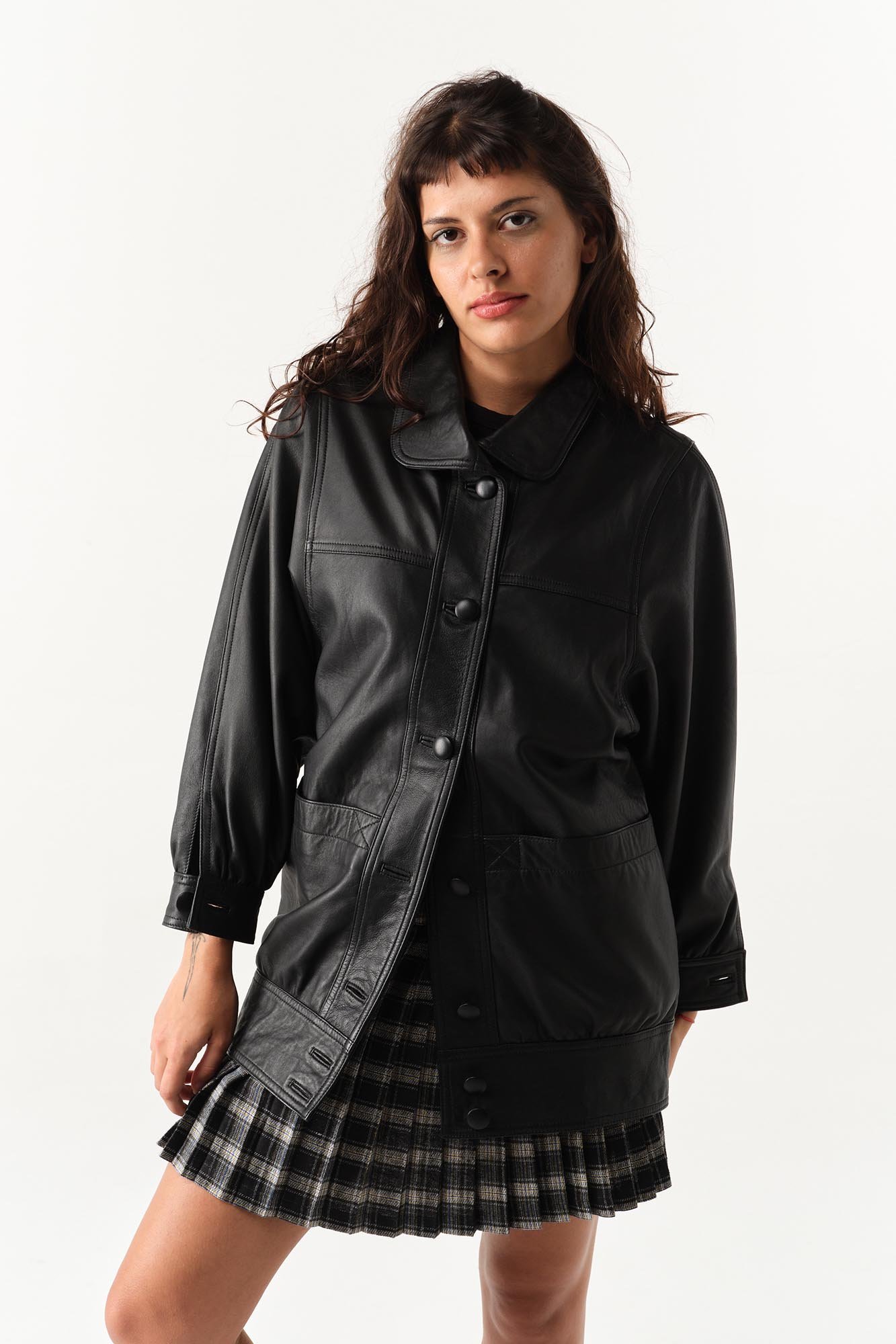 CAMPERA DE CUERO BRUCK
