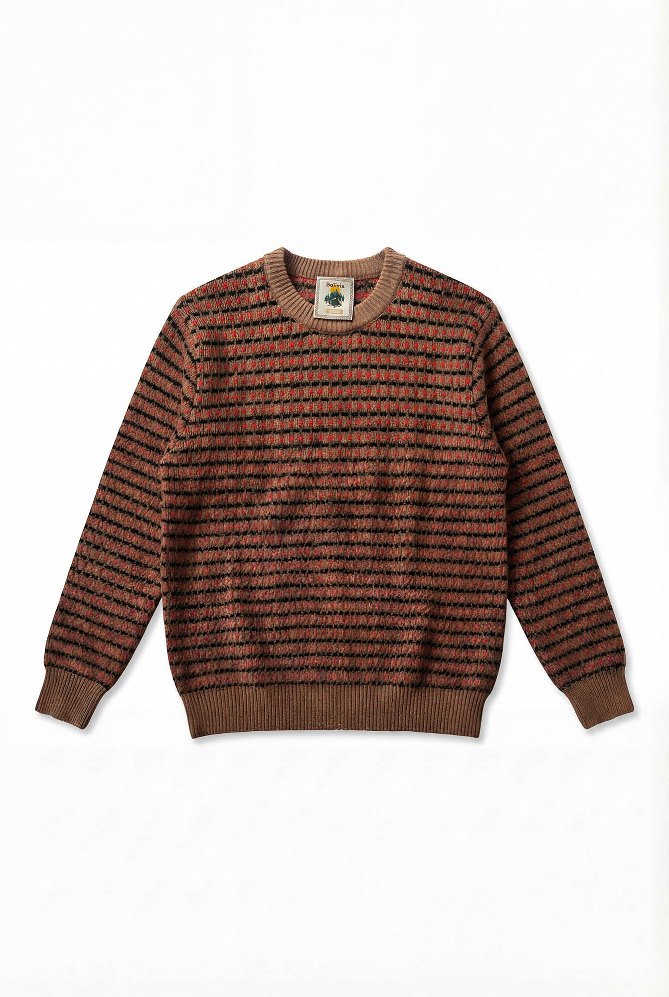 BW2650002-60 - SWEATER JACQUARD RAYADO