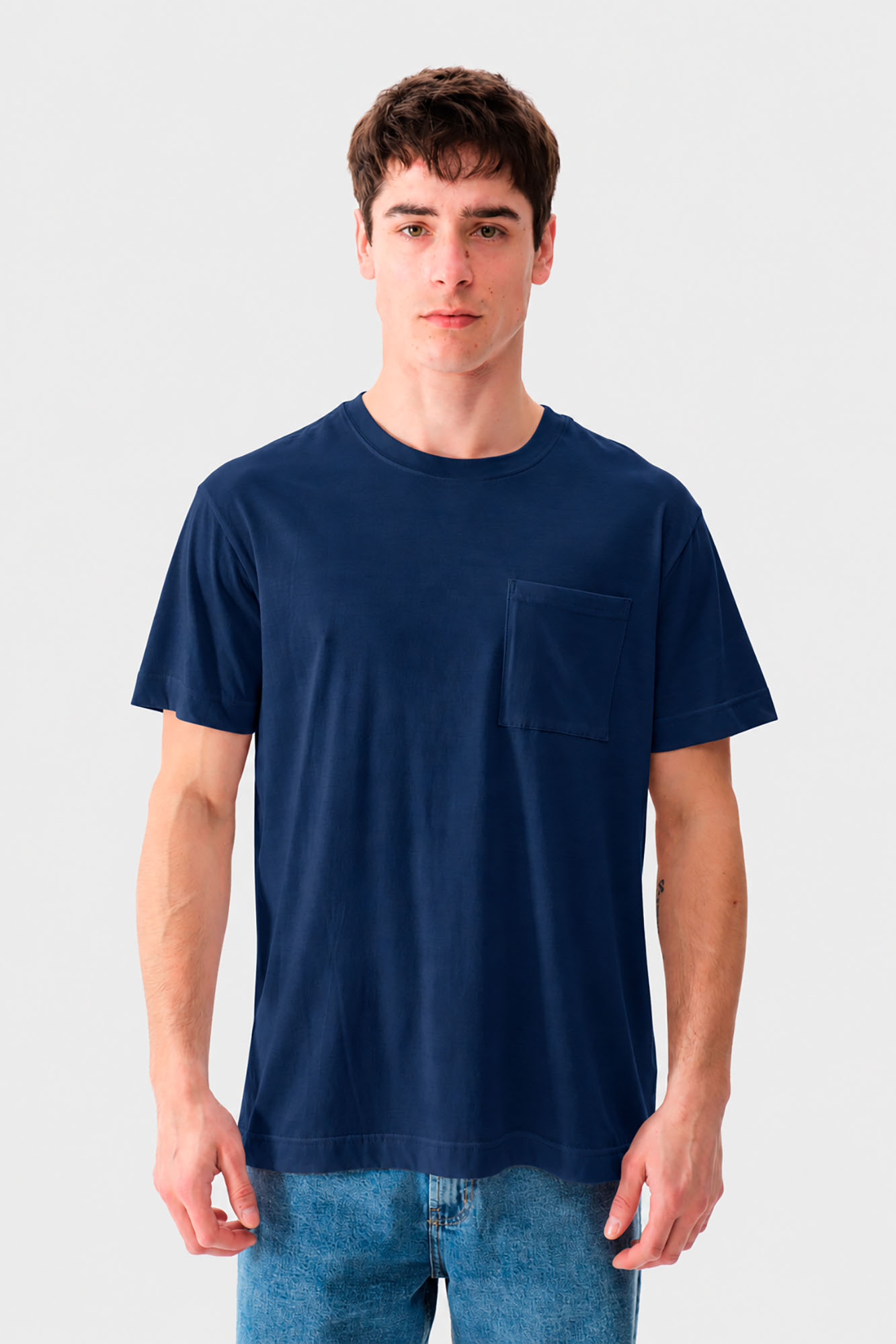 REMERA MOB PIMA BOLSILLO
